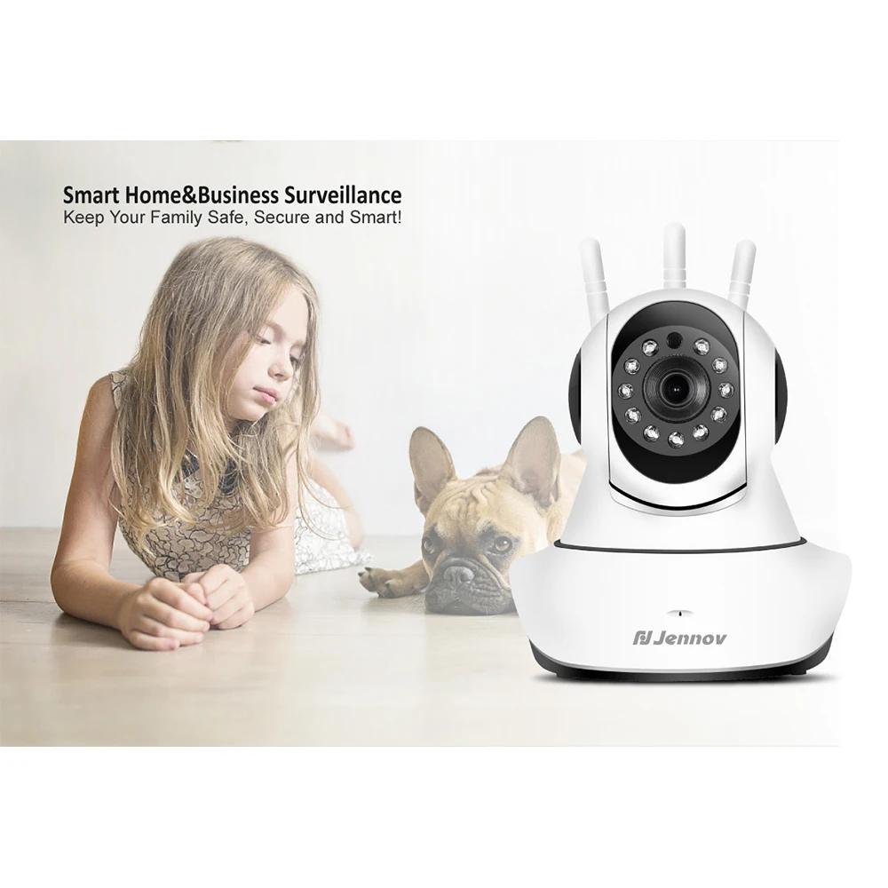 Jennov камера наблюдения мини Wifi ip PTZ беспроводная безопасность CCTV Camara Wi-Fi Детский