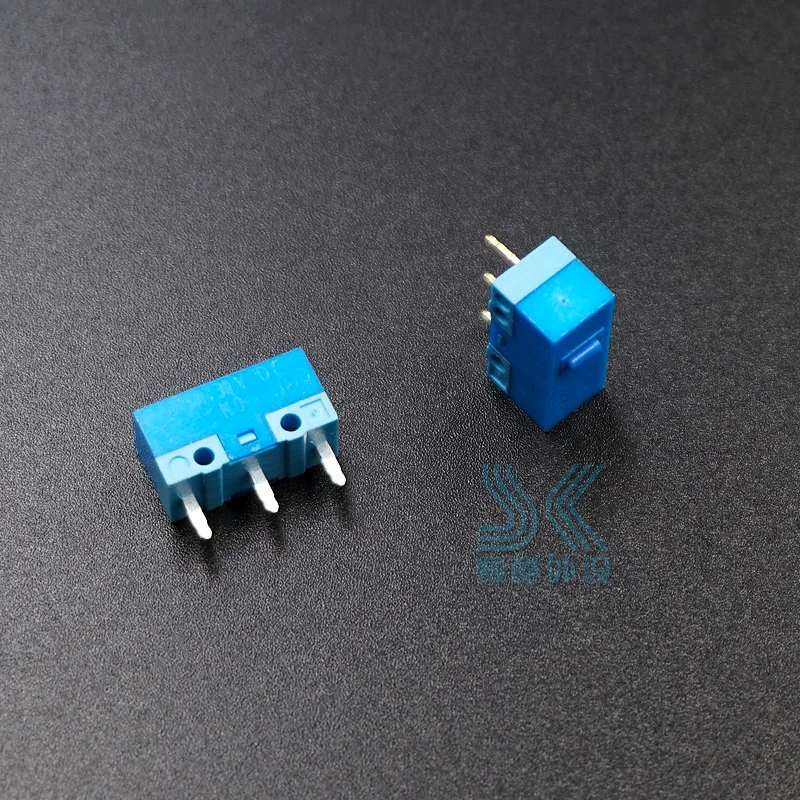 Новое поступление оригинальная микро кнопка Huano для мыши синяя оболочка с синей