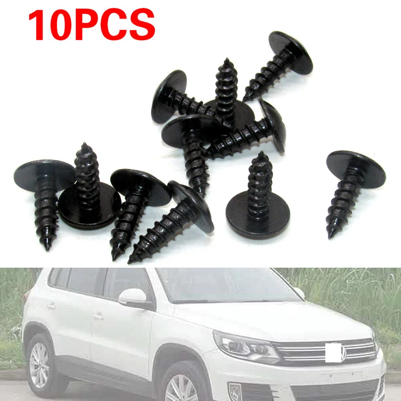 Универсальная автомобильная крышка двигателя 5x16 мм 10 шт. винты крепеж поднос