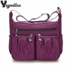 Повседневная женская сумка-мессенджер, водонепроницаемая сумка на плечо из ткани Оксфорд, вместительный дорожный саквояж для мамы, клатч через плечо