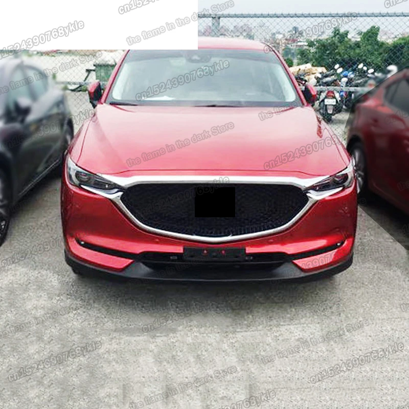 shiny silver abs car head hood trims decoration for mazda cx-5 2017 2018 2019 2020 2021 cx5 accessories 2022 sport | Автомобили и