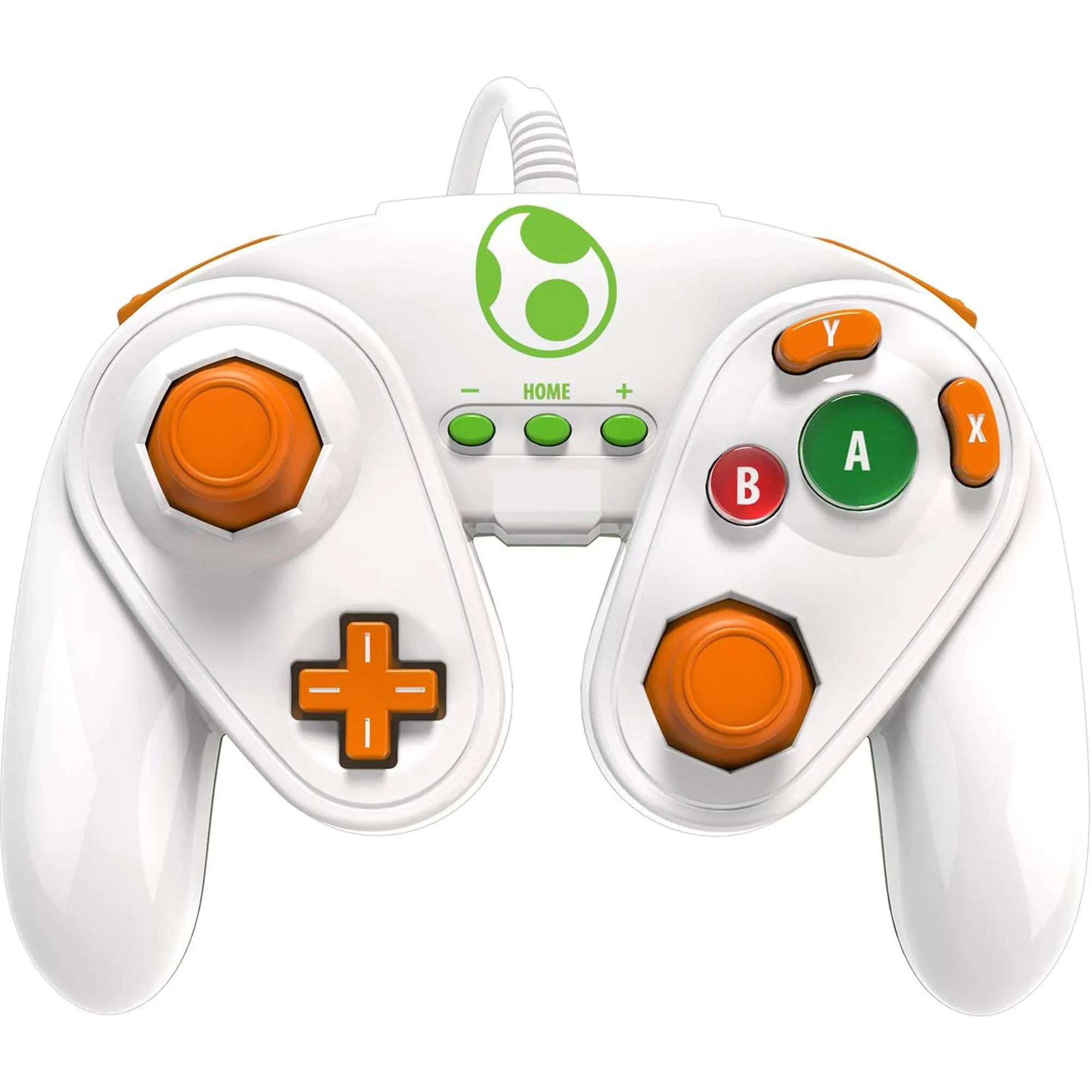 Проводной контроллер для wii геймпад для wii U Fight Pad джойстик Joypad - Цвет: Green Yo