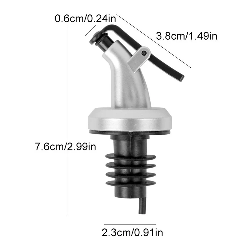 Oilcan капельная остановка диспенсер оливкового масла уксус пивная Воронка крышка