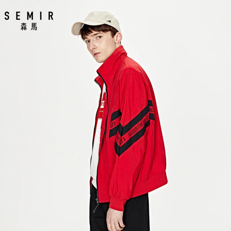 Весна 2020 новинка мужская куртка SEMIR трендовые цветные куртки с воротником