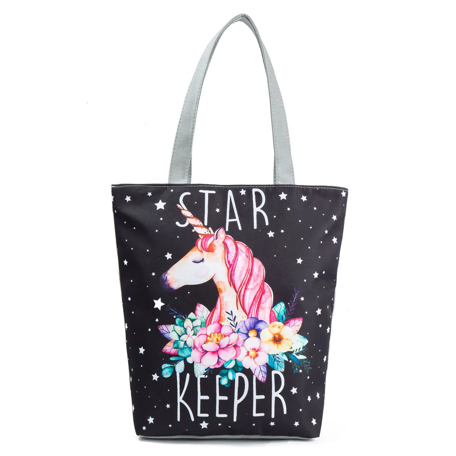 

WOMEN'S Handbag Creative-Animal Printed Bag Women's Beach Bag Ethnic-Style Shopping Unicorn