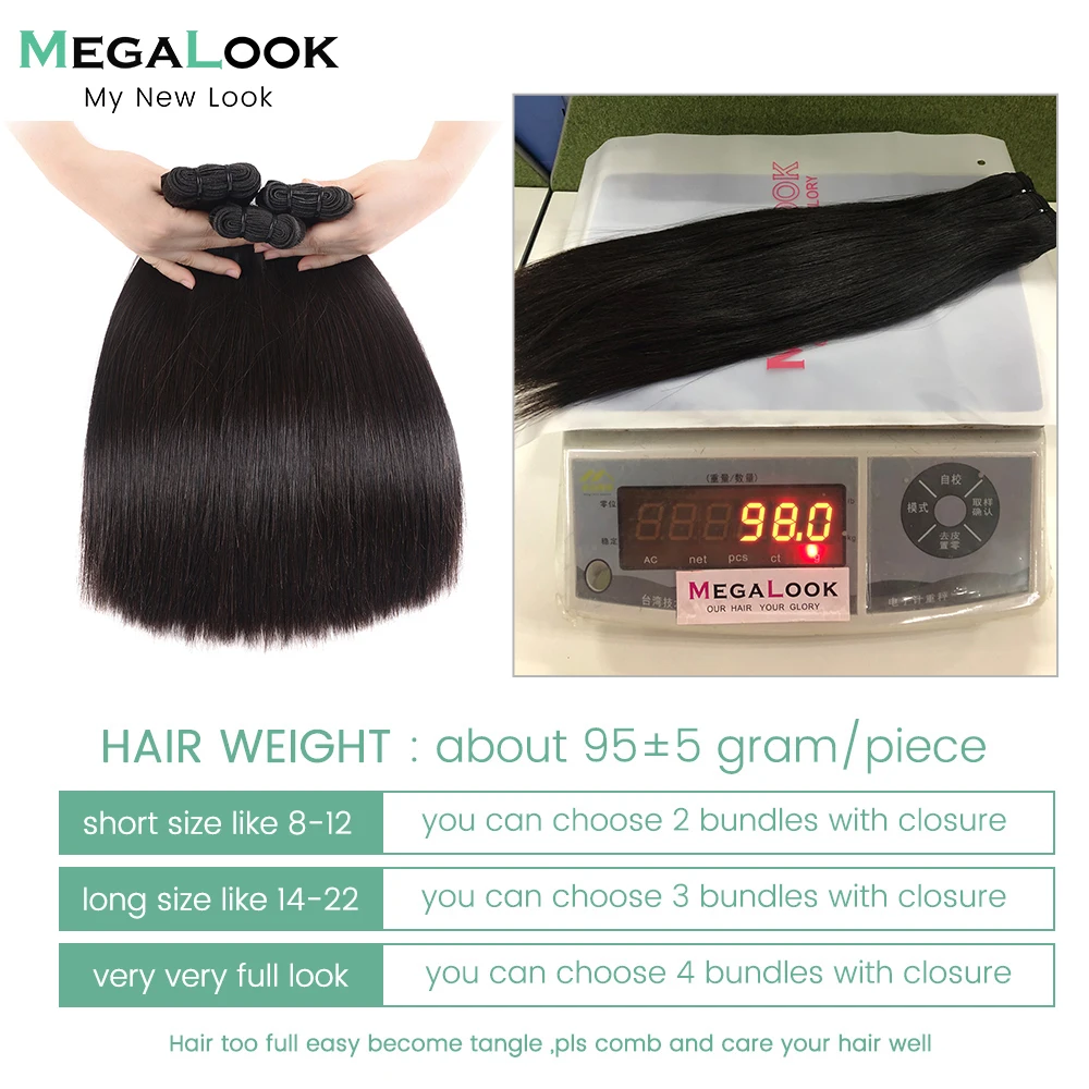 Прямые супер двойные пупряди волос пучки человеческих 1/3/4 шт./партия Пришивные