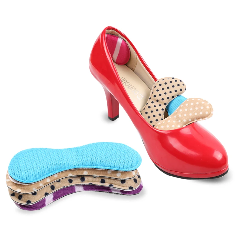 2 пара/лот обувь для ухода за ногами вставки подушечки задника обуви
