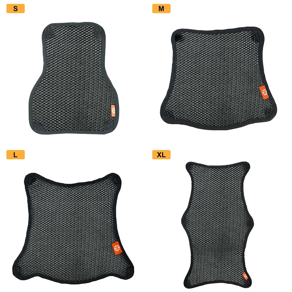 

Motorcycle Seat Cushion Cover 3D Mesh Protector Insulation Cushion Honeycomb Motorcycle Seat Cover Universal For Electric Bike