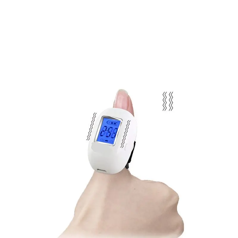 en Ucuz Ligent Titreşim Elektrikli Kızılötesi Aracı Mini Parmak Eklem Acupressure Masajı çok Fonksiyonlu Ligent Titreşim Elektrikli