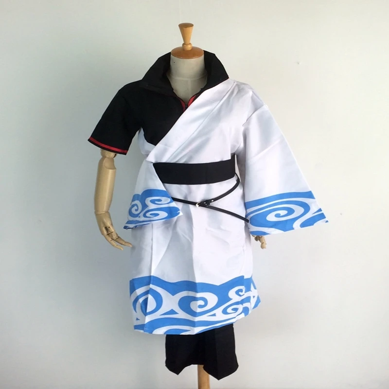 JP Аниме маскарадный костюм гинтама платье на Хэллоуин взрослый Саката гинтоки