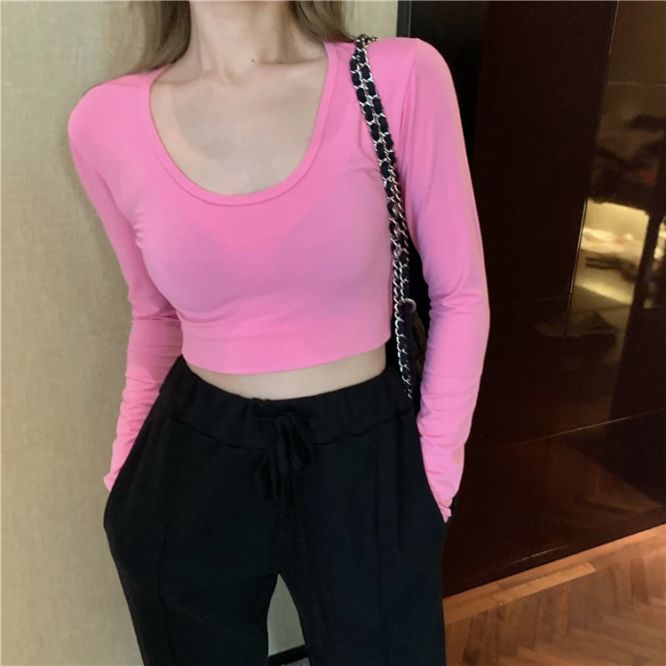 Новинка весна лето осень 2020 модная женская Повседневная футболка Vy8568 красивые