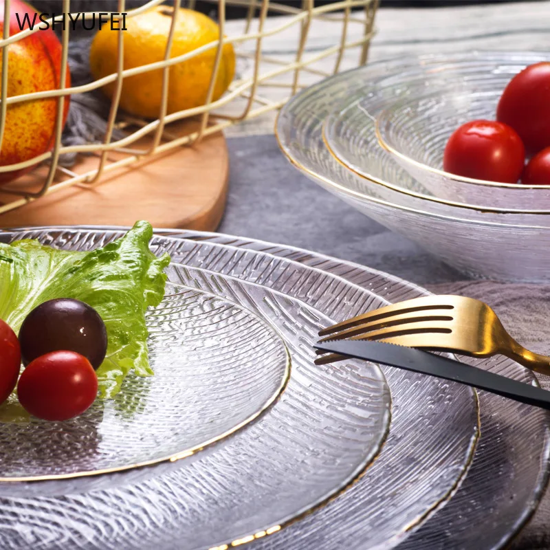 Прямая продажа новинка креативная прозрачная посуда из стекла молоток с узором в