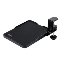 jincomso keyboard mouse tray rotating tray and mouse pad can be used for storage box and hiding under the desktop
