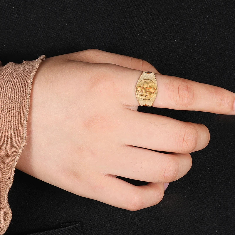 Регулируемые кольца из нержавеющей стали 316L Anillo Hombre для мужчин и женщин