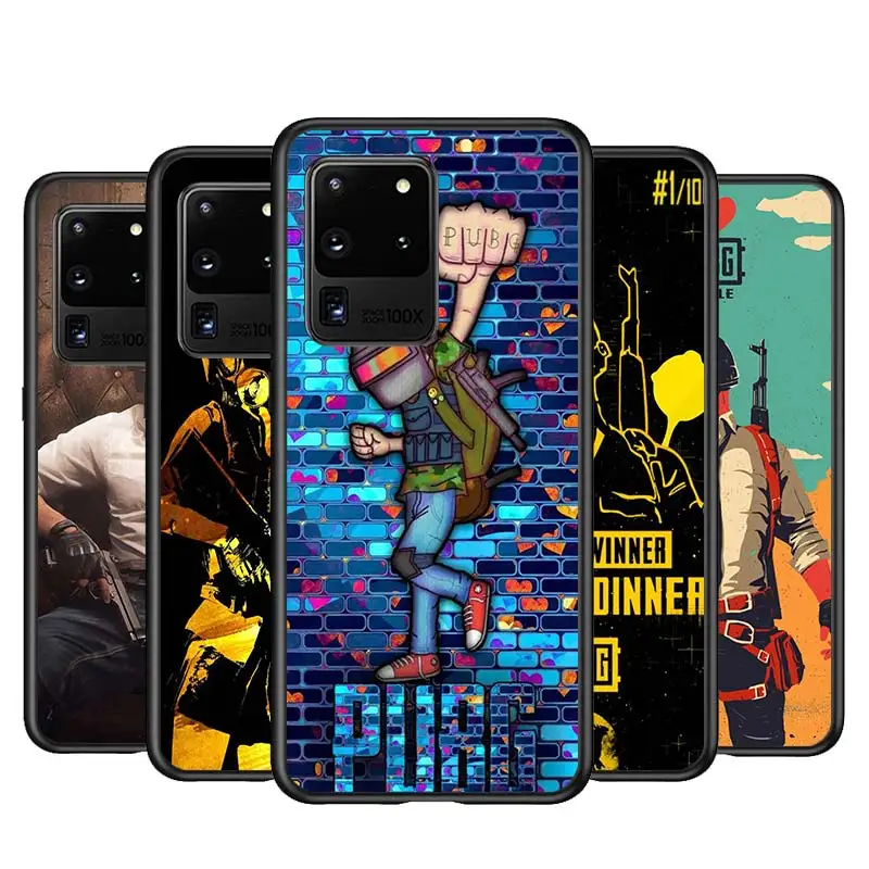 

Popular Games PUBG For Samsung M02 M31 S M60S M40 M30 M21 M20 M10 S M62 M12 F52 Note 20 Ultra 10 Pro Plus 8 9 Phone Case