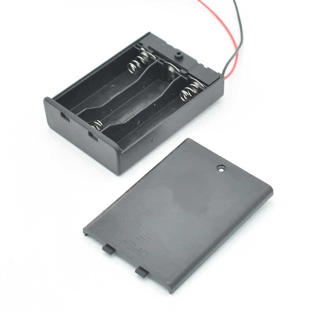 1/10 шт. 3x1 5 в AA батарейный блок с переключателем Радиоуправляемый автомобиль