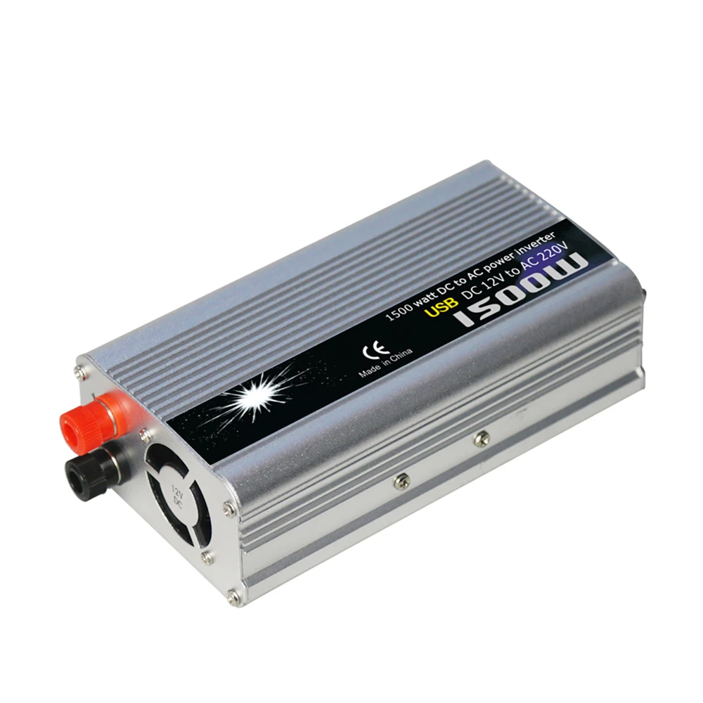 Универсальный преобразователь напряжения 1500 Вт 12 В постоянного тока в
