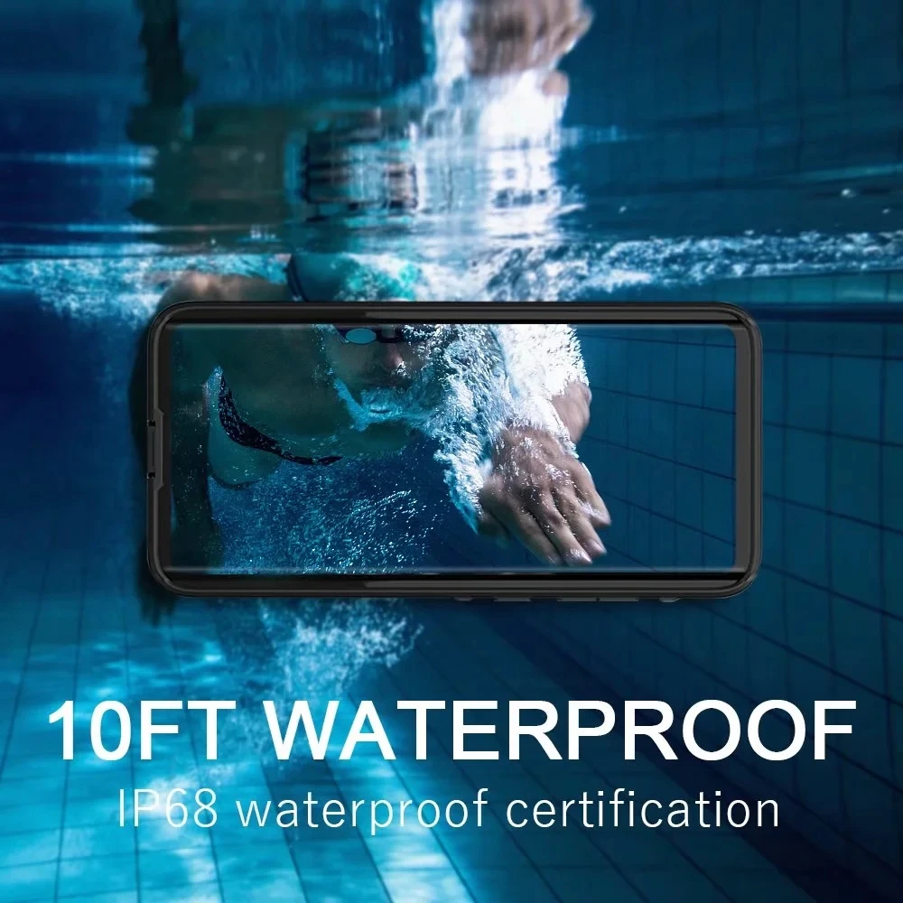 

Чехол Redpepper для Samsung Galaxy S20, ультра водонепроницаемый, Ip68, подводный, 3 м, для дайвинга, плавания, серфинга, ударопрочный, жесткий, Pc + tpu, чехол