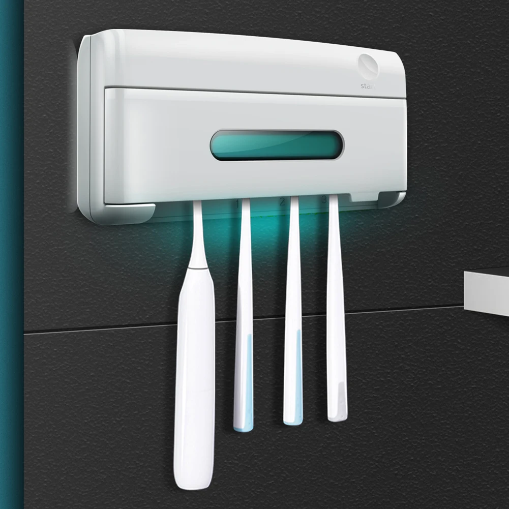 Настенный кварцевый УФ-дезинфектор Бритва для зубных щеток стерилизатор УФ