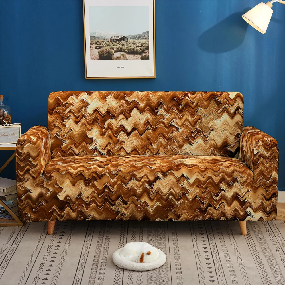 

Strech Sofa Cover for Living Room Sectional Elastic Sofa Slipcover L Shaped Corner Couch Cover Furniture Protector 1/2/3/4 Seat