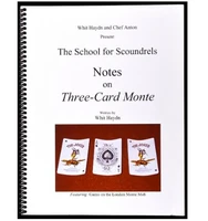 whit haydn notes on three card monte magic