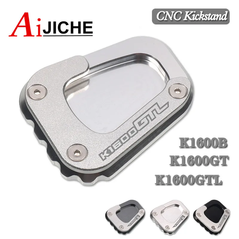 

For BMW K1600GT K1600GTL K1600B K1600 GTL 2017-2022 2020 2021 Motorcycle Kickstand Foot Side Stand Extension Pad Support Plate
