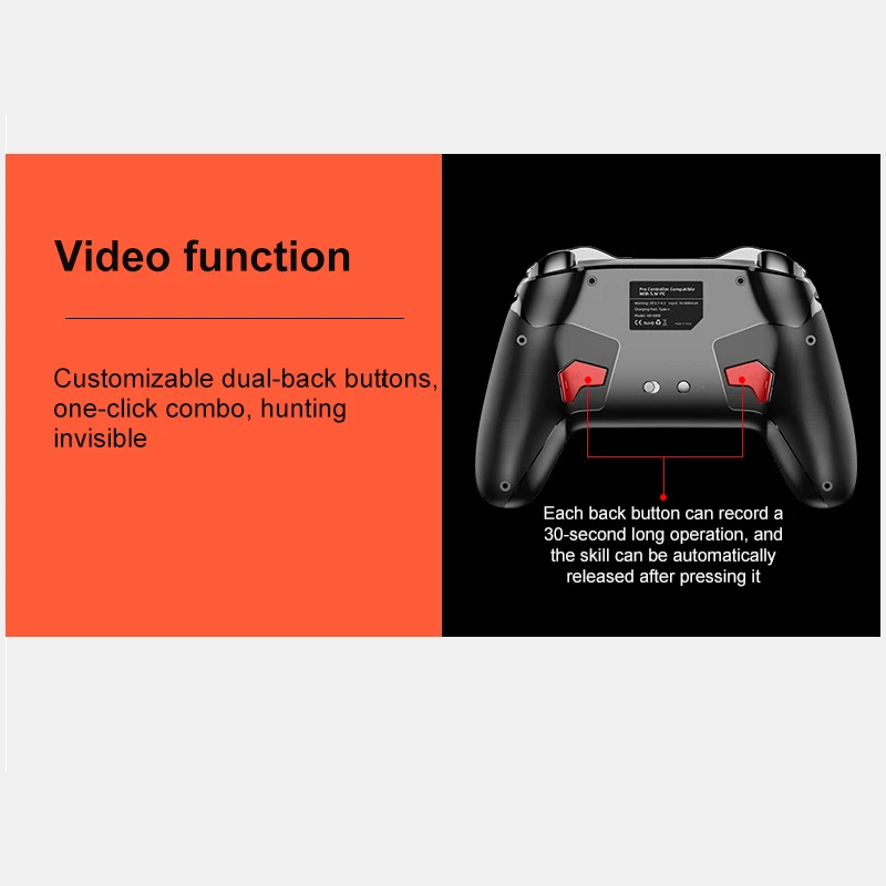 

Wireless Bluetooth Game Controller 2.4GHz Game USB Joystick Switch Pro Controller For Nintendo Switch Full Range Of Consoles