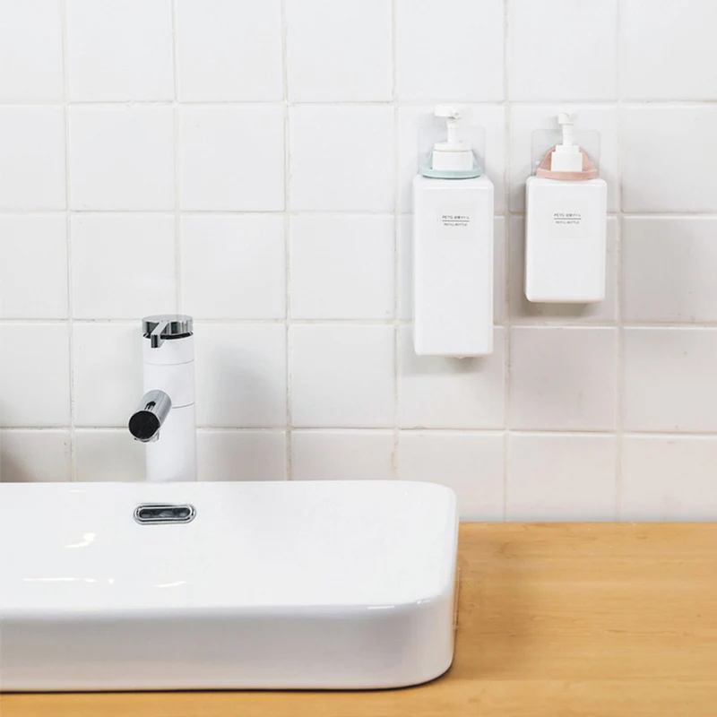 Безшовный держатель для дезинфицирующего средства рук настенный гелевой