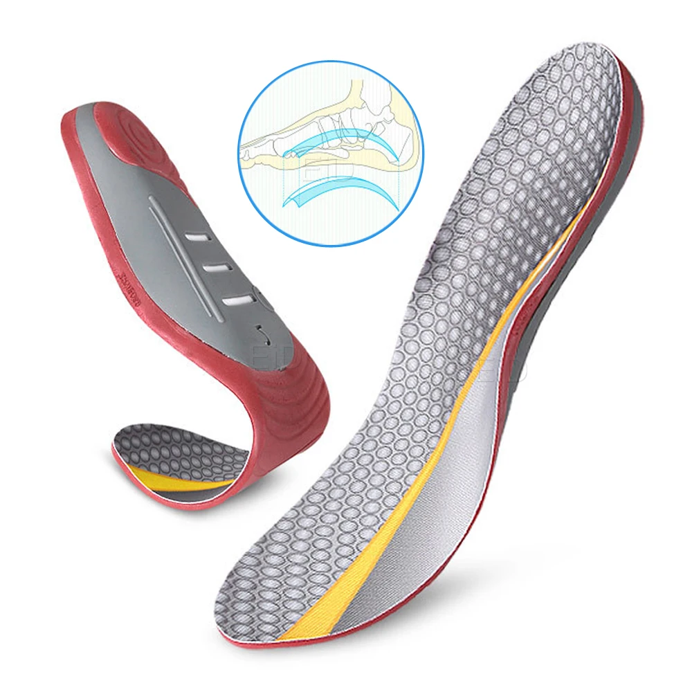 EiD Premium EVA Sport Orthopedic Insoles Orthotics flat foot Health Sole PadShoes insert Arch Support pad for plantar fasciitis