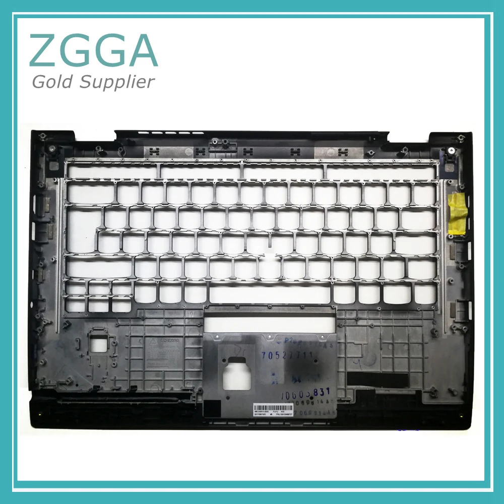 

Genuine Upper Case For Lenovo ThinkPad X1 Yoga 2 Gen 2nd 20JD 20JE 20JF 20JG Palmrest Cover EU Keyboard Bezel Black SM10M69727
