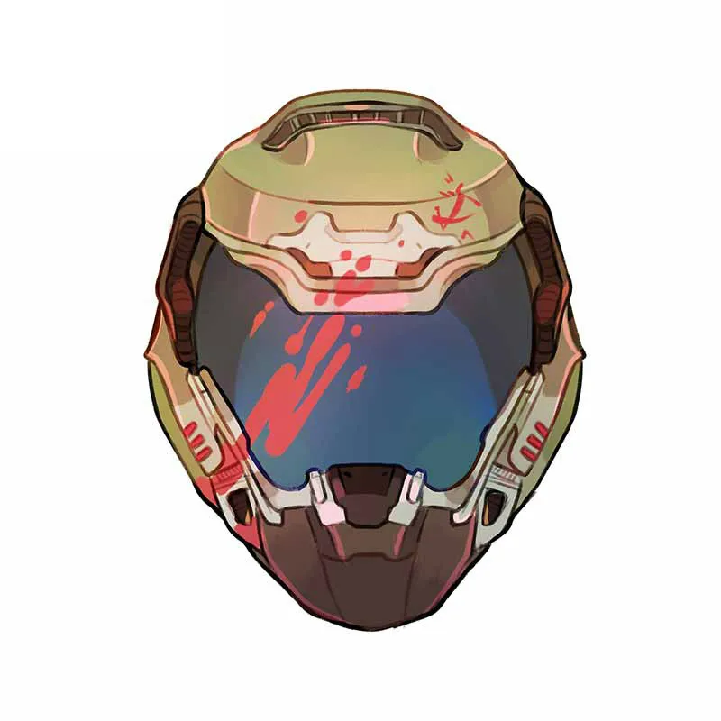 Личности наклейки для автомобиля Doom убийца аксессуары поездок на мотоцикле