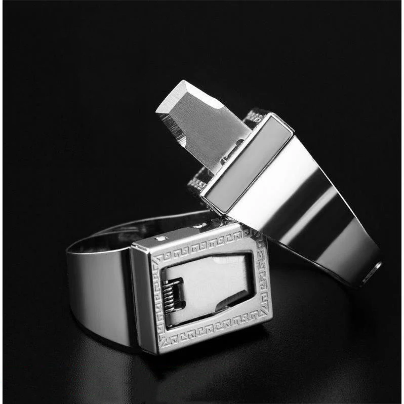 Индивидуальное защитное кольцо незаметная защита наружное Режущее Кольцо для