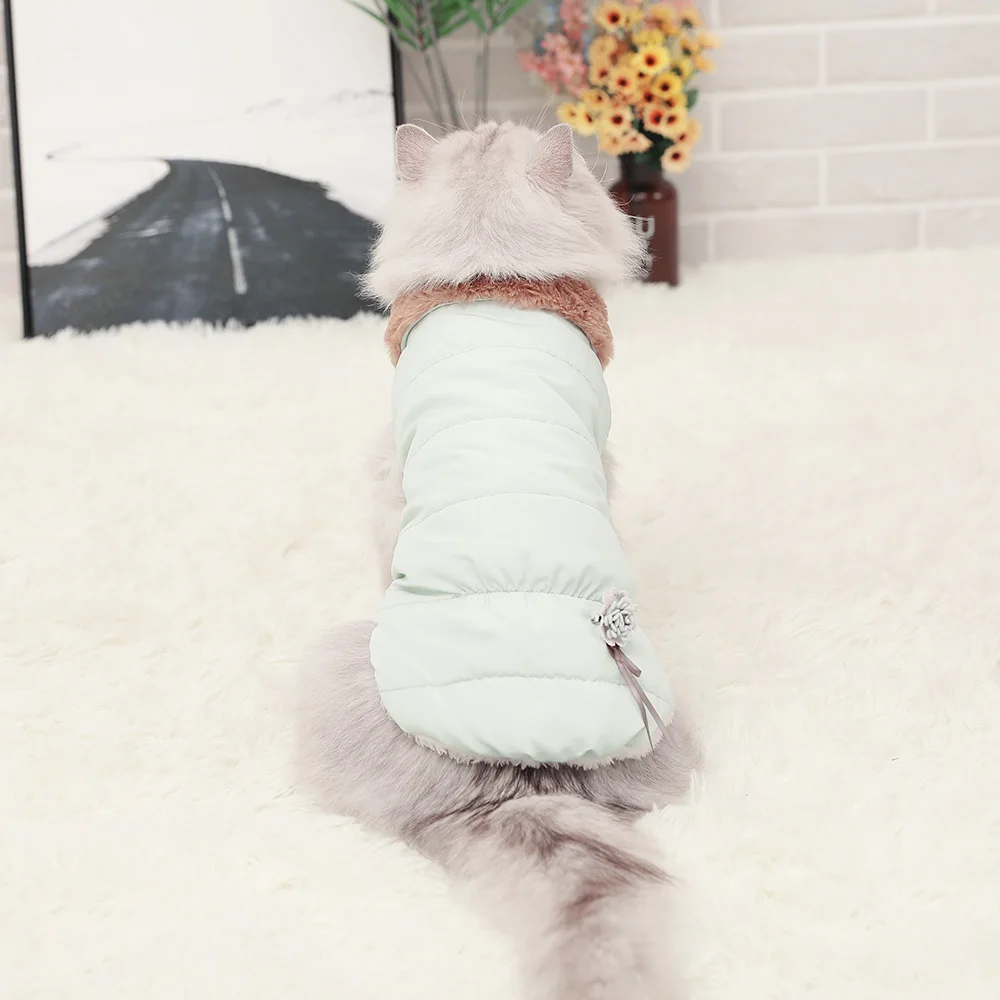 Hoopet Одежда для собак кошек одежда продукт пальто для собак куртка Щенок Чихуахуа платье теплая одежда для собак
