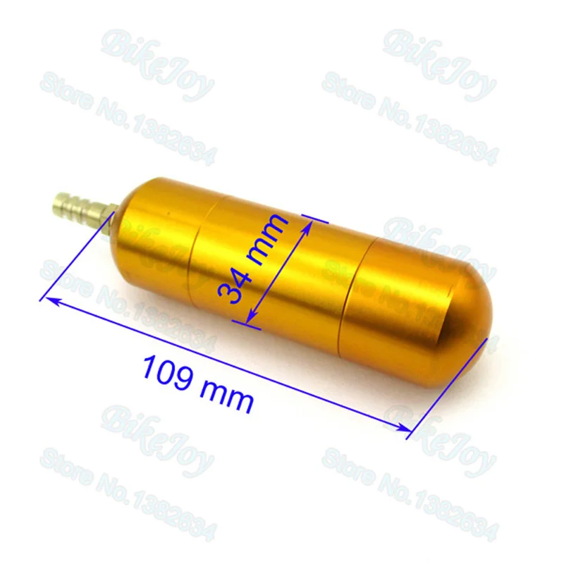 Алюминиевая силовая бутылка Boost для 50cc 60cc 80cc моторизованный велосипед