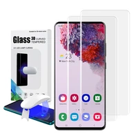 screen protector with fingerprint unlock for samsung galaxy s20 s20plus s20ultra uv glass film full cover tempered glass