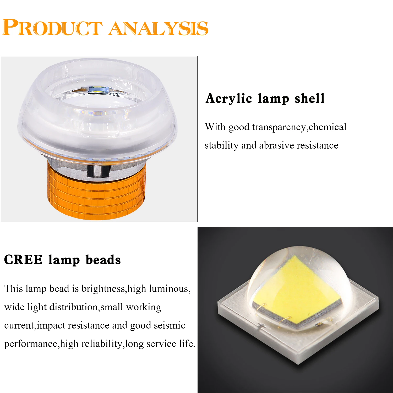 WUPP мотоциклетные лампы для фар 1200лм/Вт Встроенная Двойная диафрагма Вихрь 30 Вт