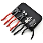 30% скидка 4 шт. Клещи для стекла набор наконечников для плитки 1 шт. 6 дюймов выпуклая губка для стекла 1 шт. 8 дюймов плоскогубцы для мозаики и плоскогубцы для плитки