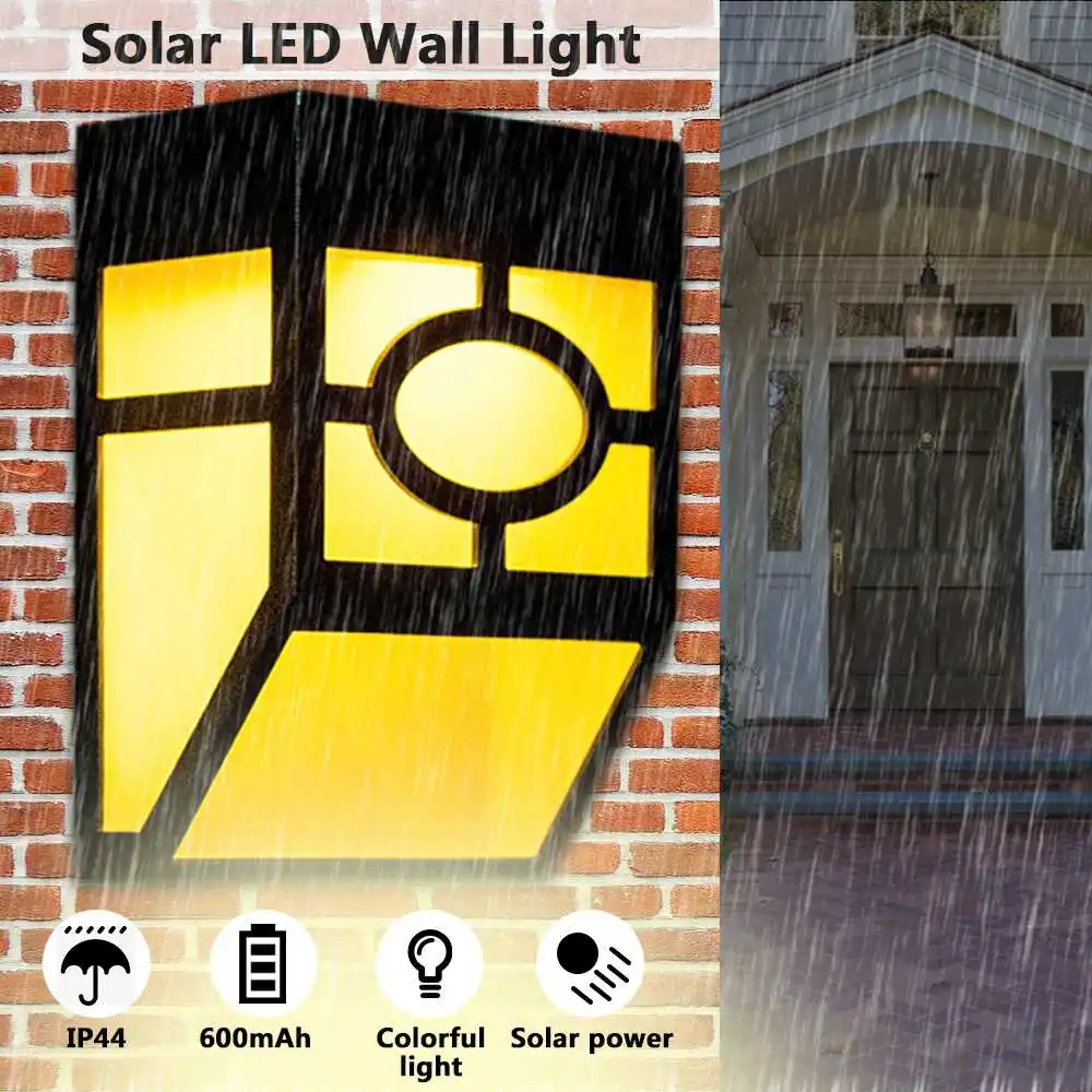 JLAPRIRA светильник ING солнечный настенный светодиодный 2 режима водонепроницаемый