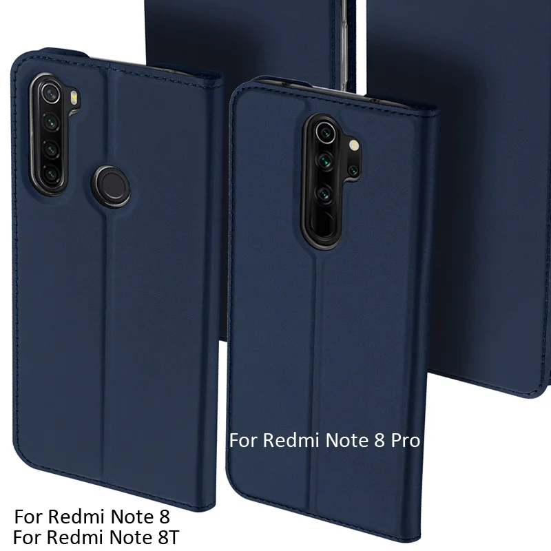Оригинальный чехол DUX DUCIS для Xiaomi Redmi Note 8 Pro 8T кожаный книжка с