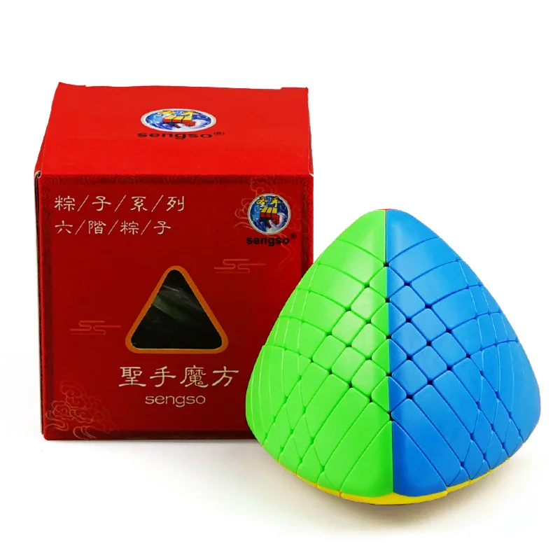 Shengshou 6x6x6 Mastermorphix Speed Cube 6x6 Rice Dumpling Magic Puzzle shengshou pyramid-shaped cubo Magico | Игрушки и хобби