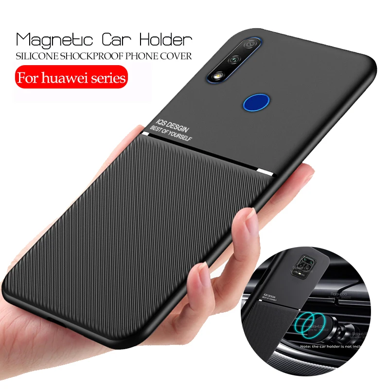 Чехол с кольцом подставкой для huawei honor 9a 9x 8x 10i 10 lite 30 20 light 20s p20 p30 p40 pro