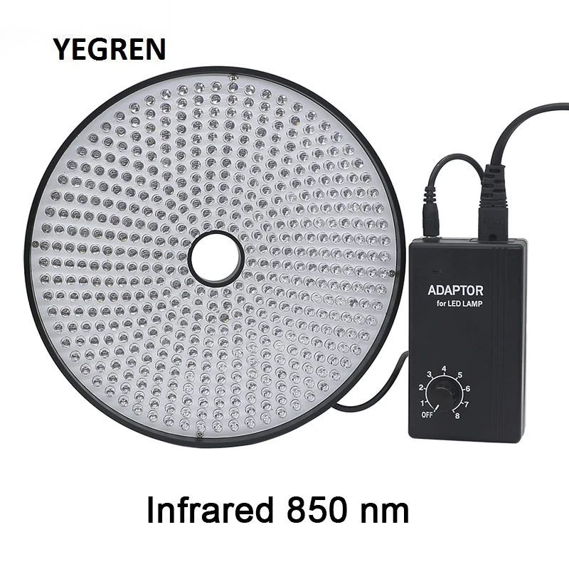 Инфракрасный 850 нм машинный светильник источник Невидимый внутренний диаметр 26