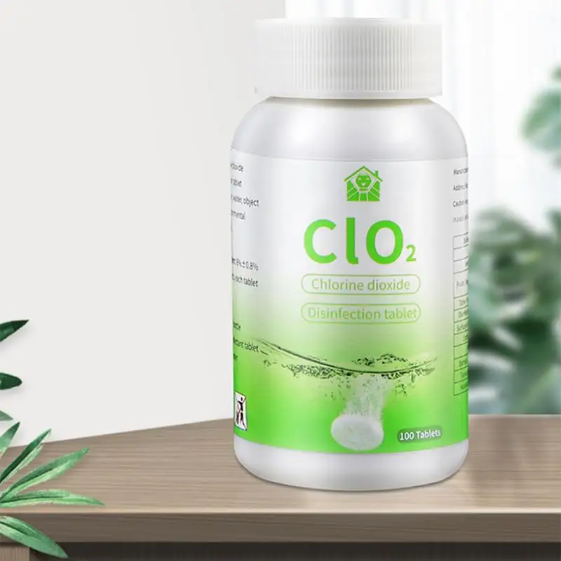 Полезная бутылка для бассейна CLO2 дезинфекционный стол с диоксидом Хорина