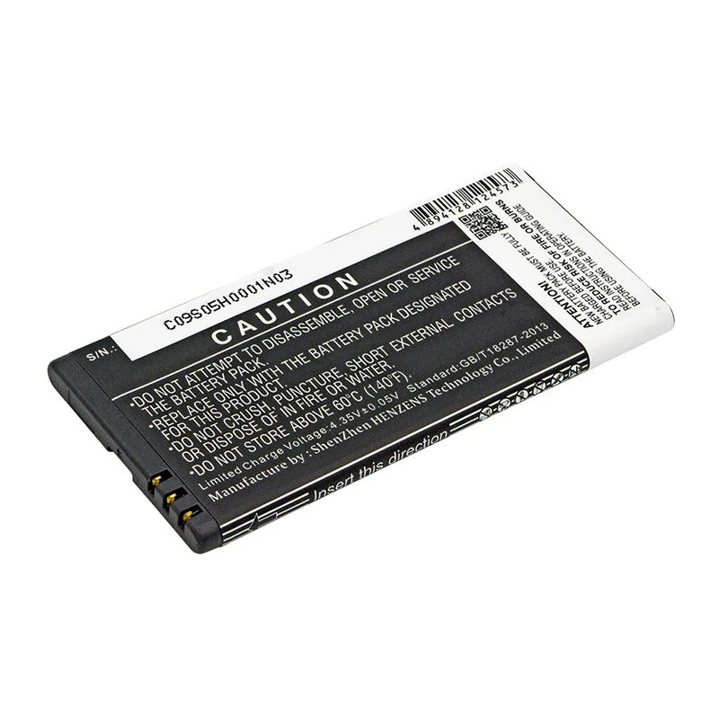 Фото CameronSino для MICROSOFT Lumia 550 Lumia 730 Lumia 730 две sim-карты Lumia 735 Lumia 735 две sim-карты Lumia 738 RM-1038 RM-1040 батарея №2