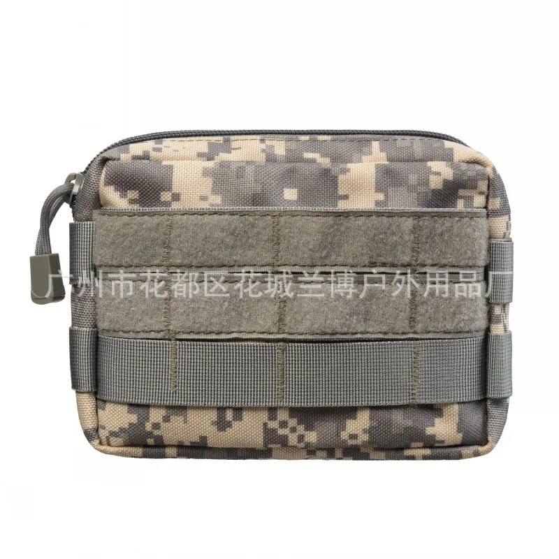 ACU Tactical Molle Pouch Small Utility EDC Tool Outdoor Hunting Bag Military First Aid Medical Waist Pack Airsoft Magazine Pouches - Цвет: ACU