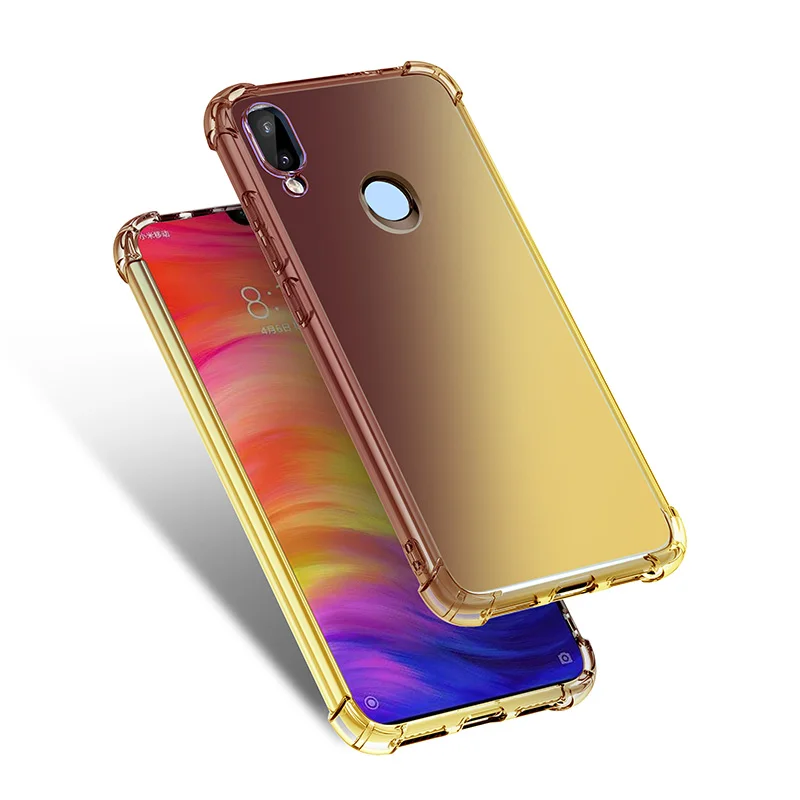 Чехол для телефона Xiaomi Redmi Note 7 Pro 6 5 с радужным градиентом|Чехлы-накладки| |