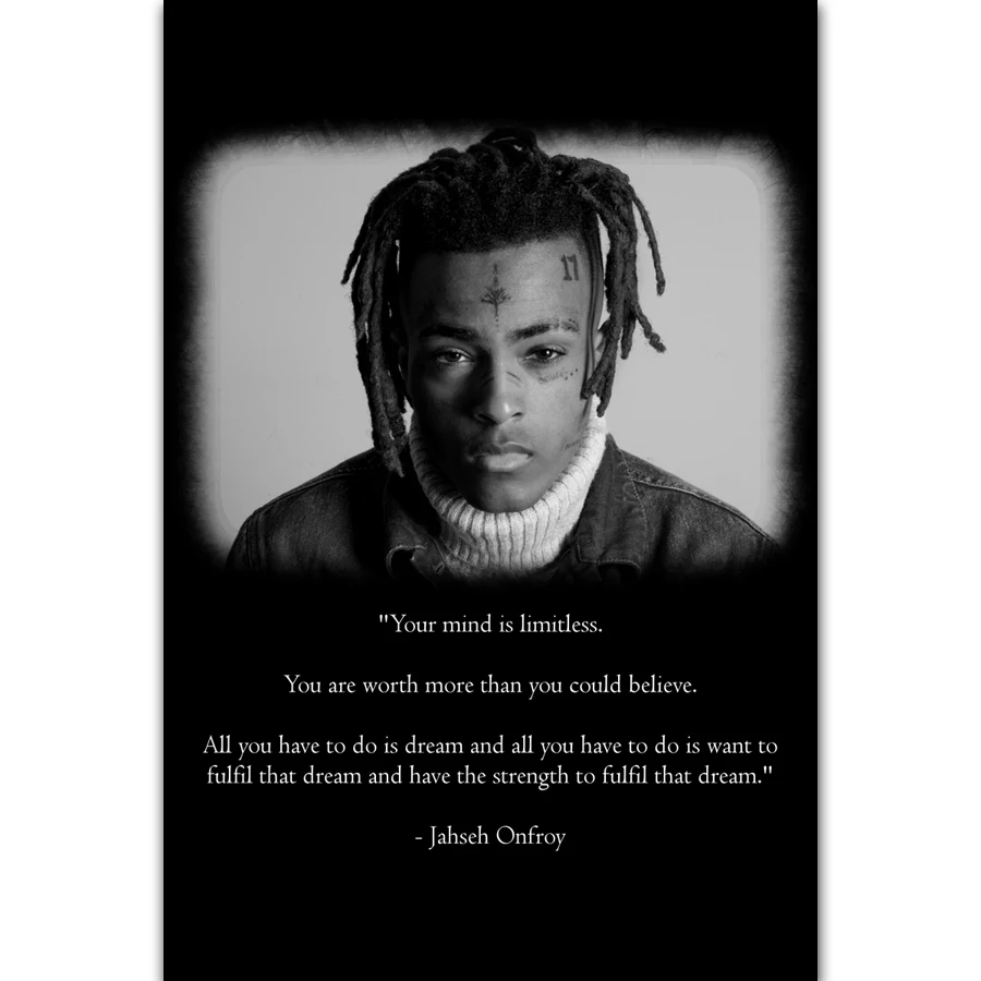 MQ930 XXXTentacion Rap Hip Hop Rapper Cool Singer Star Hot новый художественный плакат топ светильник лый