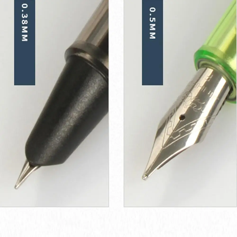 

Ручка перьевая Jinhao с тонким наконечником, не скользящая, с матовой полировкой, с винтовой крышкой, для обучения записи, для студентов