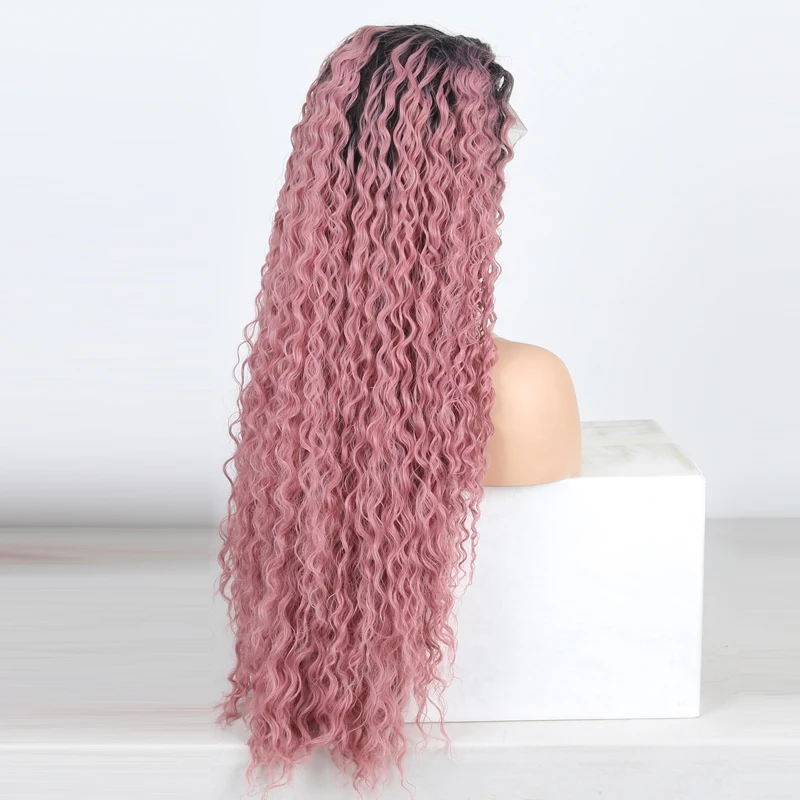 Харизма синтетические парики для черных женщин длинные кудрявые вьющиеся парик