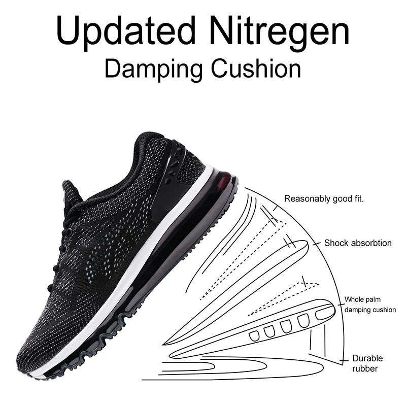 Мужские кроссовки для бега ONEMIX воздухопроницаемые спорта на открытом воздухе